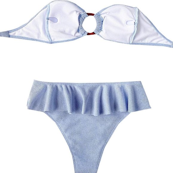 Women's O Ring Swimwear Bikini Set beautiful! - Picture 3 of 4